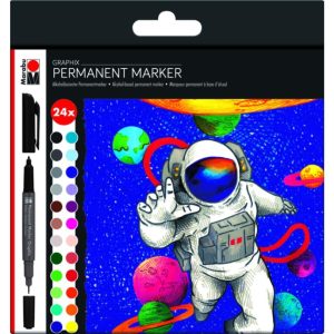 Marabu Permanent-Marker Hero of Galaxy 24 Stück