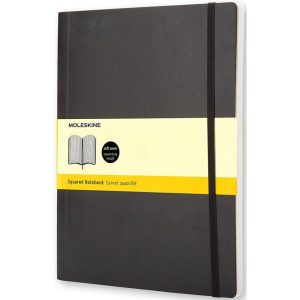 Moleskine Notizbuch XL Kariert, Softcover, 192 Seiten