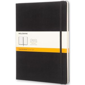 Moleskine Notizbuch XL Liniert, Hardcover, 192 Seiten