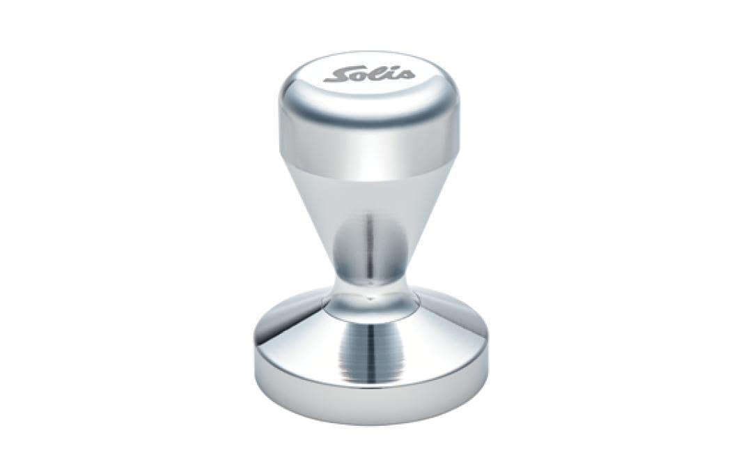 Solis Tamper Chrom Silber 3 Solis Tamper Chrom Silber