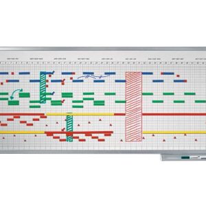 Legamaster Magnethaftendes Whiteboard Jahresplaner 75 x 150 cm