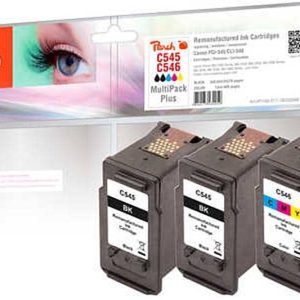 Peach Tinte für Canon PG-545/CL-546 2x BK, 1x Color