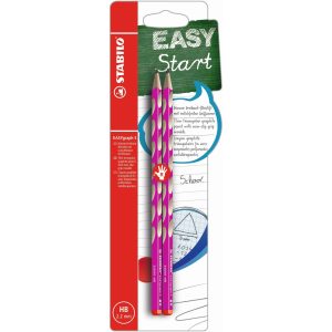 STABILO Bleistift EASYgraph S für Rechtshänder, Pink