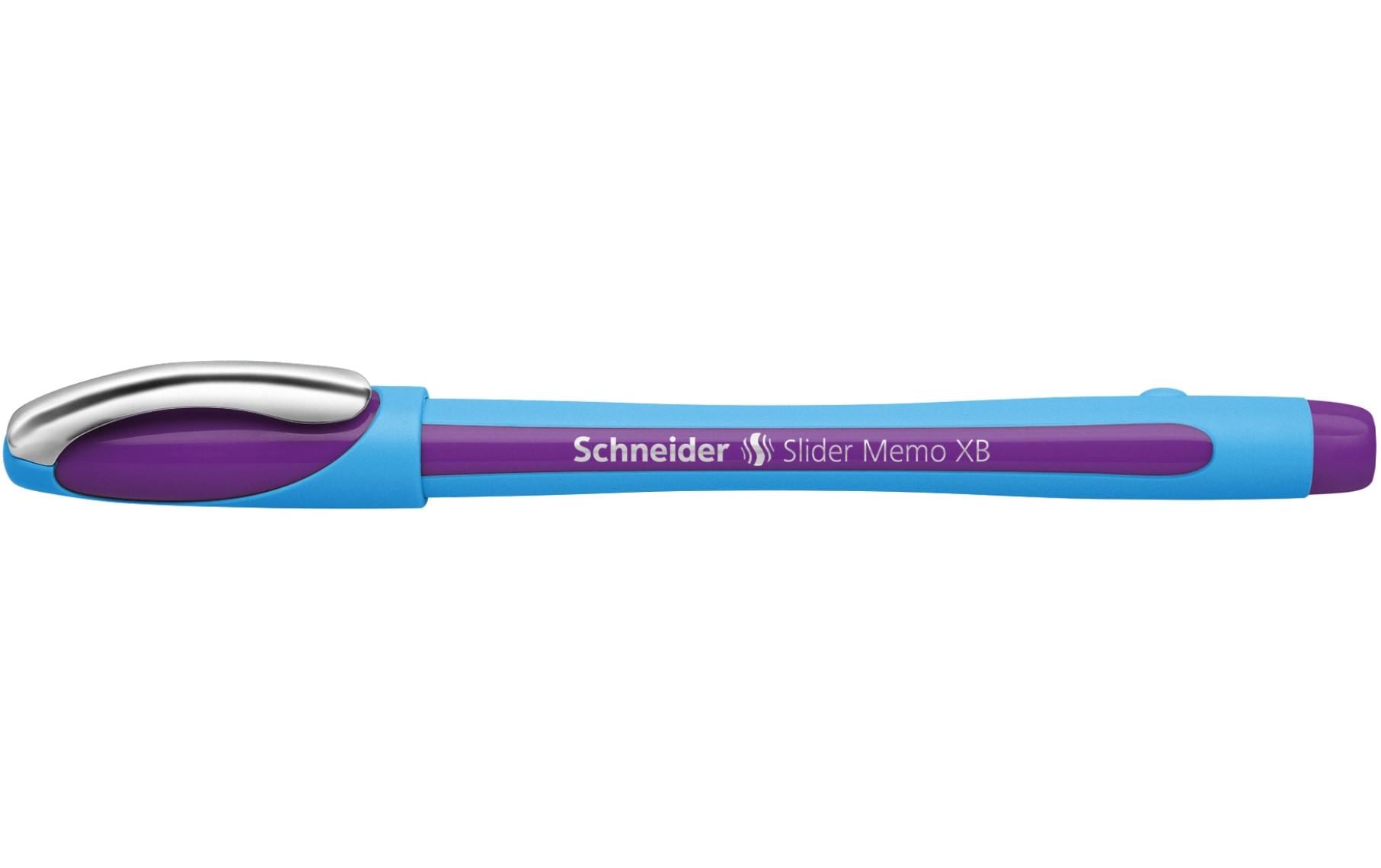 Schneider Kugelschreiber Slider Memo Blau/Violett, 1 Stück 2