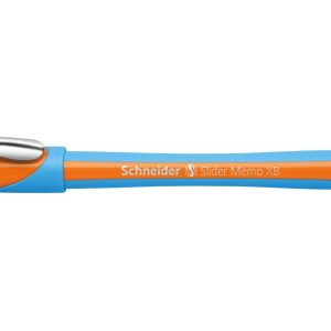 Schneider Kugelschreiber Slider Memo Blau/Orange, 1 Stück