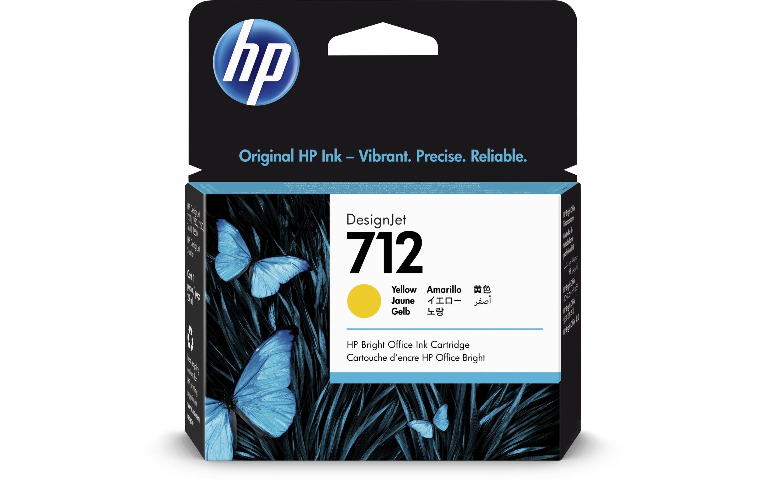 HP Tinte Nr. 712 (3ED69A) Yellow 3 HP Tinte Nr. 712 (3ED69A) Yellow