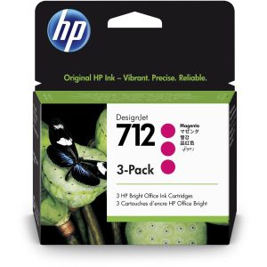 HP Tinte Nr. 712 (3ED78A) Magenta (3er-Pack)