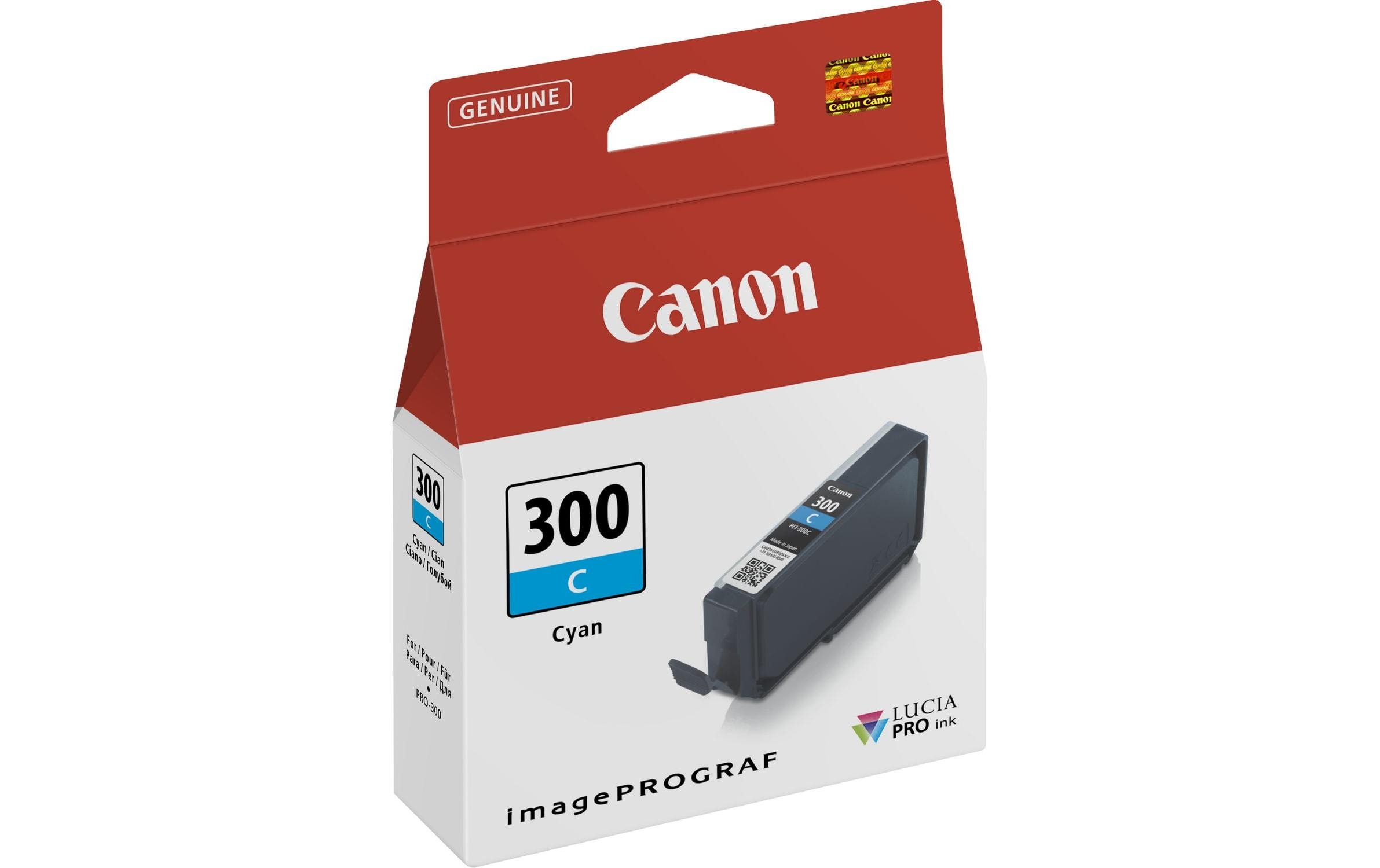 Canon Tinte PFI-300C / 4194C001 1x Cyan 2