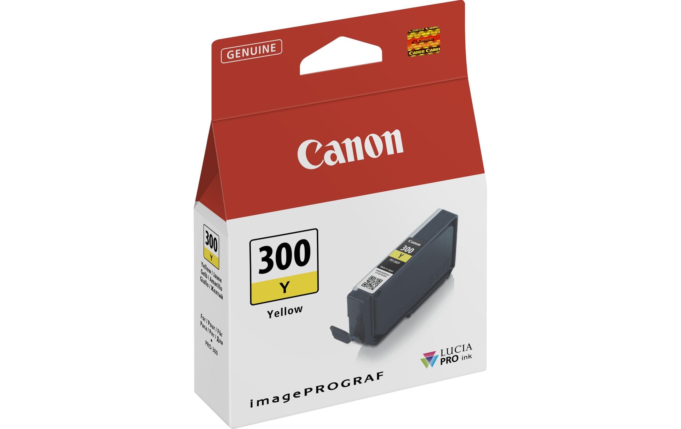 Canon Tinte PFI-300Y / 4196C001 Yellow 1