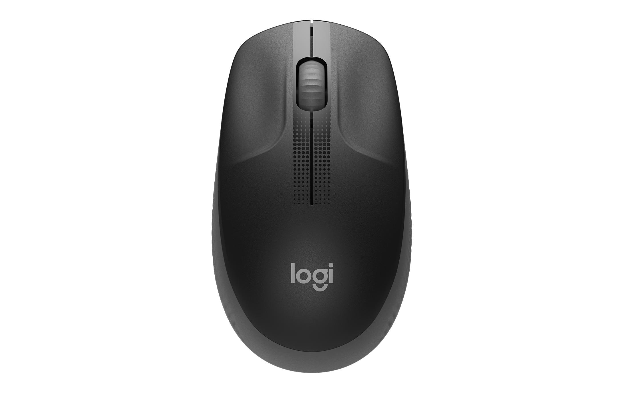 Logitech Maus M190 Schwarz/Anthrazit, kabellos 2