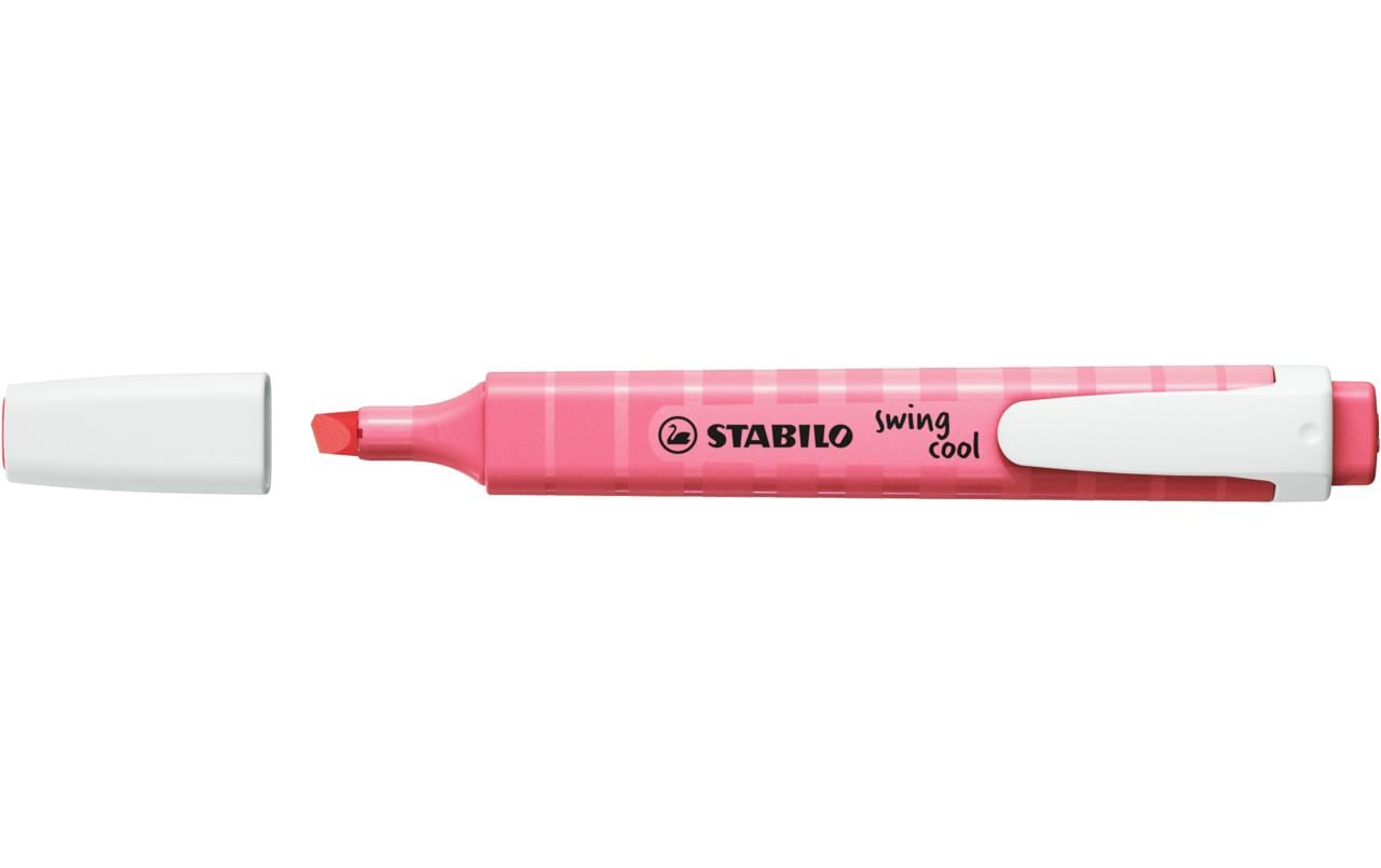 STABILO Textmarker swing cool Pastell Kirschblütenrosa 3 STABILO Textmarker swing cool Pastell Kirschblütenrosa