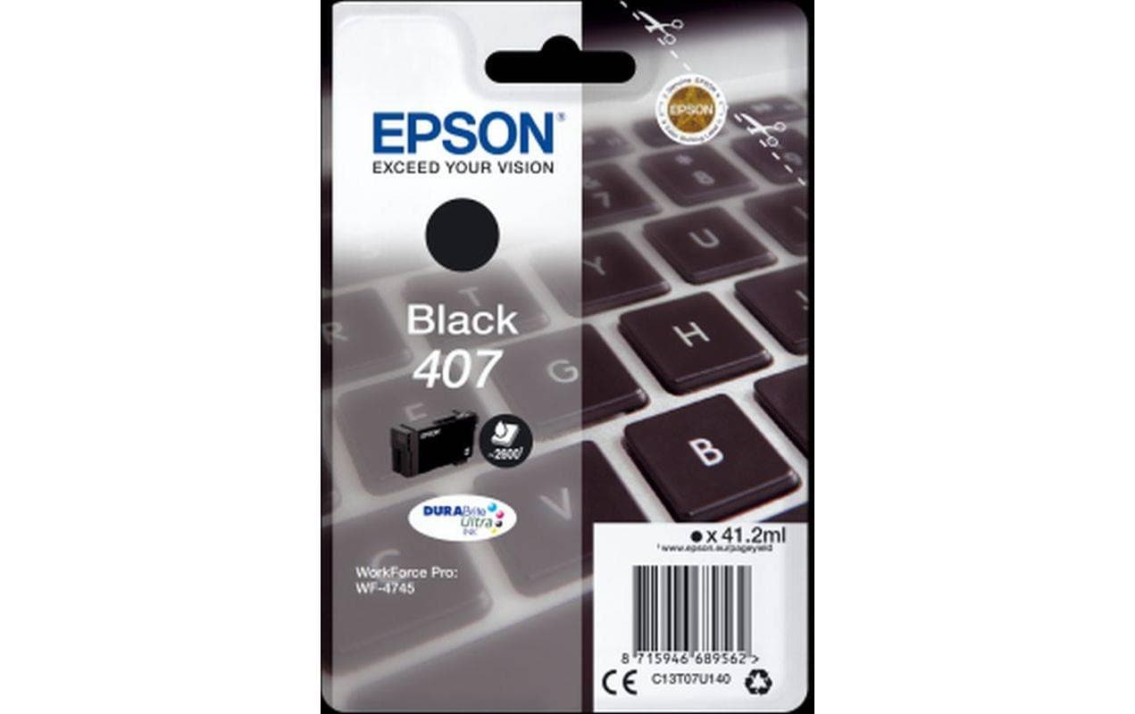 Epson Tinte 407 / C13T07U140 Black 2