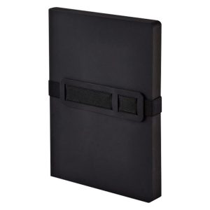 Nuuna Notizbuch Voyager L 22 x 16.5 cm, Dot, Schwarz