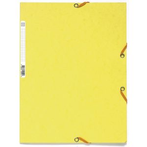 Exacompta Gummibandmappe A4 Hellgelb, 250 Blatt