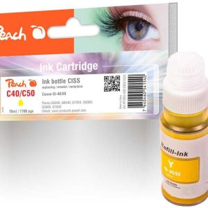 Peach Tinte für Canon GI-40/50 Yellow