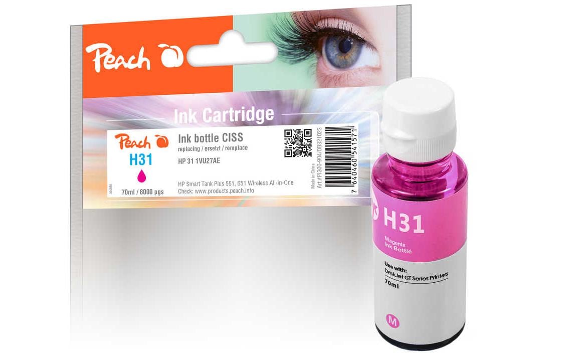 Peach Tinte für HP 31 (1 VU27AE) Magenta 1