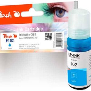 Peach Tinte für Epson 102 (C13T03R240) Cyan
