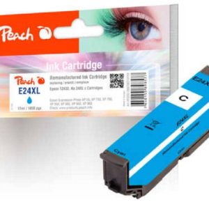Peach Tinte für Epson T2432, No 24XL Cyan