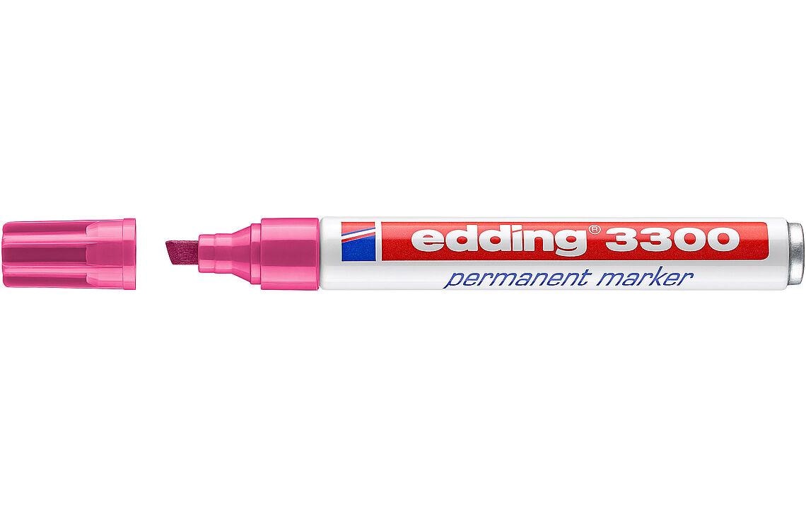 edding Permanent-Marker 3300 Rosa 1