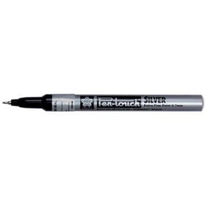 Sakura Lackmarker Pen-Touch 0.7 mm, extrafein, Silber