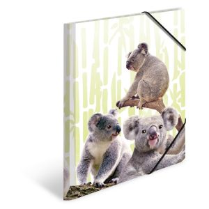 HERMA Gummibandmappe Koala A4, Mehrfarbig