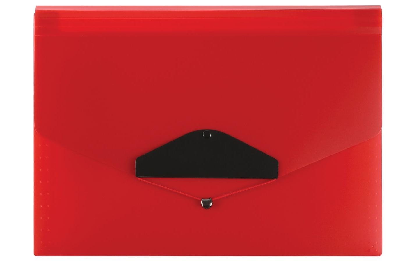 Büroline Fächermappe A4 12-teilig, Rot 3 Büroline Fächermappe A4 12-teilig, Rot