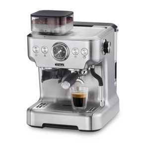 Trisa Siebträgermaschine Barista Plus Silber