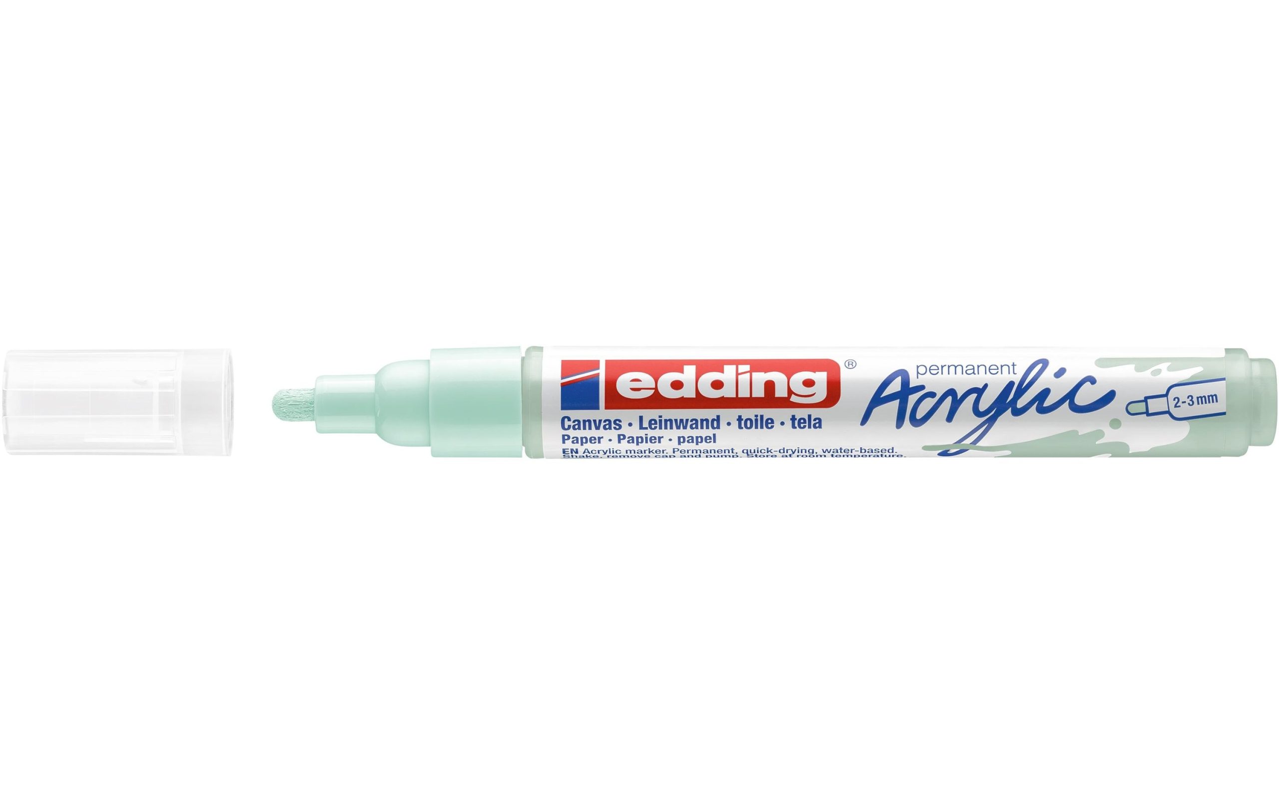 edding Acrylmarker 5100 Medium, Mint 3 edding Acrylmarker 5100 Medium, Mint