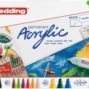 edding Acrylmarker Starter Set 12-teilig