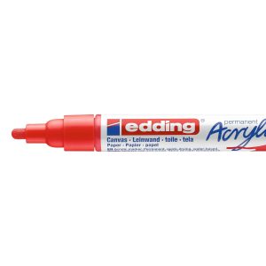 edding Acrylmarker 5100 Medium, Rot