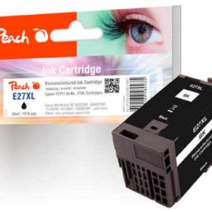Peach Tinte für Epson T2711, No 27XL Black