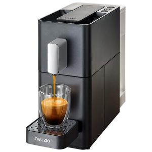 Delizio Kapselmaschine Carina Midnight Schwarz