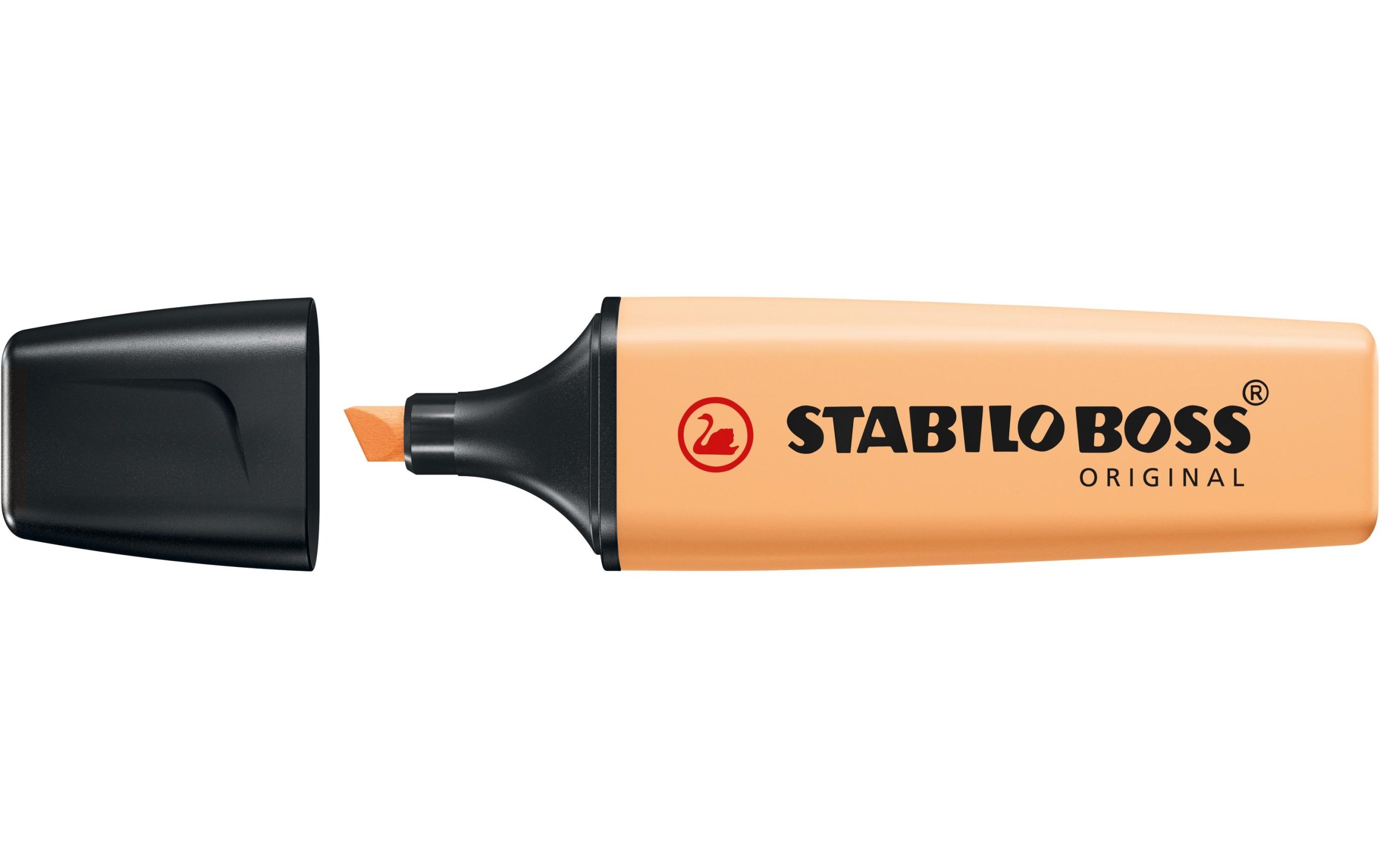 STABILO Textmarker Boss Pastell Orange 3 STABILO Textmarker Boss Pastell Orange
