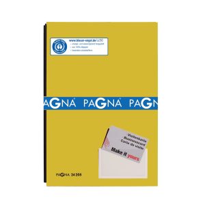 Pagna Unterschriftenmappe Color mit 20 Fächer, Gelb