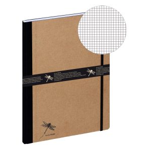 Pagna Notizbuch Pur A4, Kariert, Braun