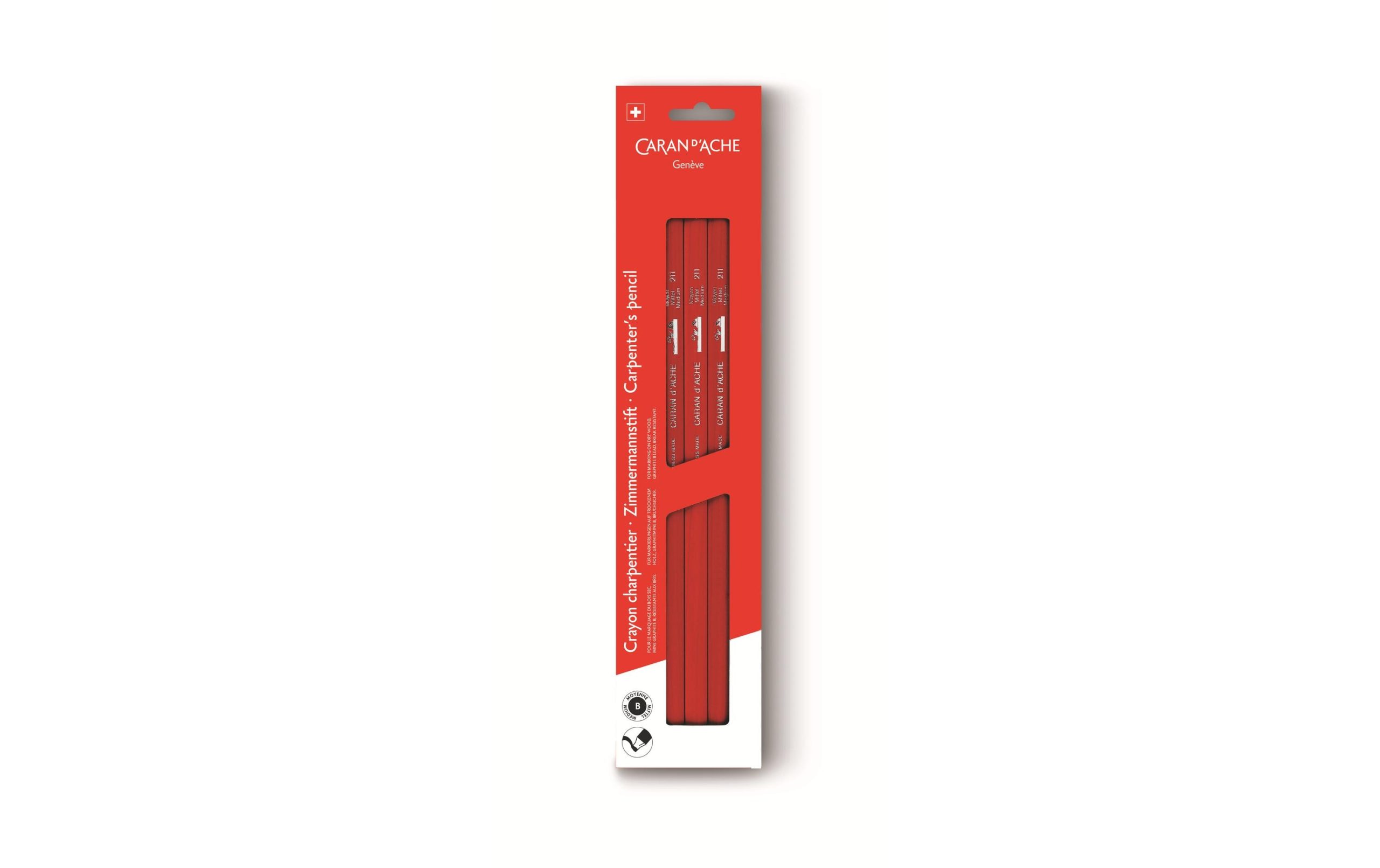 Caran d'Ache Bleistift Zimmermann M, 3 Stück 1 196773601 xxl3 scaled