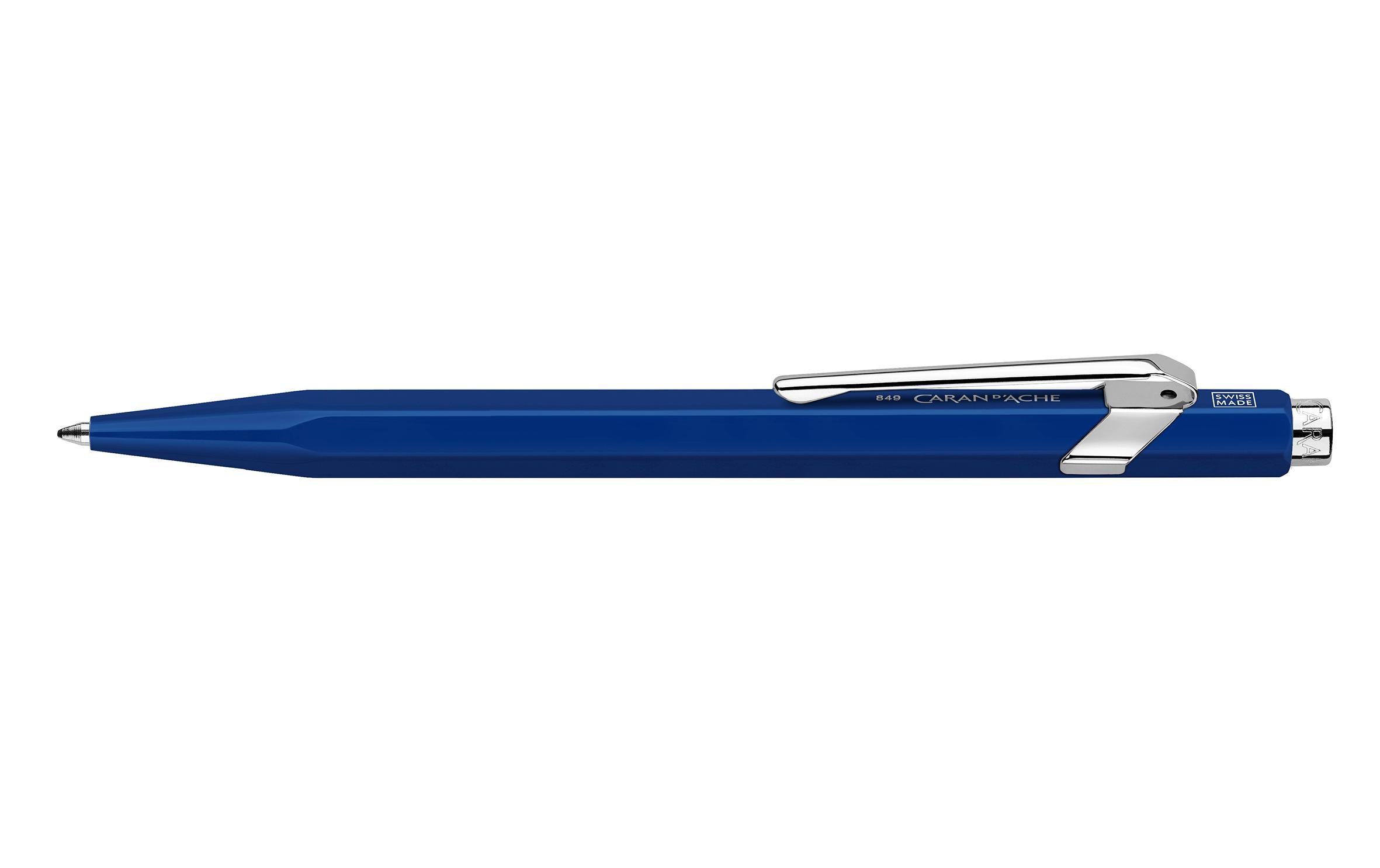 Caran d'Ache Kugelschreiber 849 Classic Line Medium (M), Saphirblau 3 Caran d'Ache Kugelschreiber 849 Classic Line Medium (M), Saphirblau