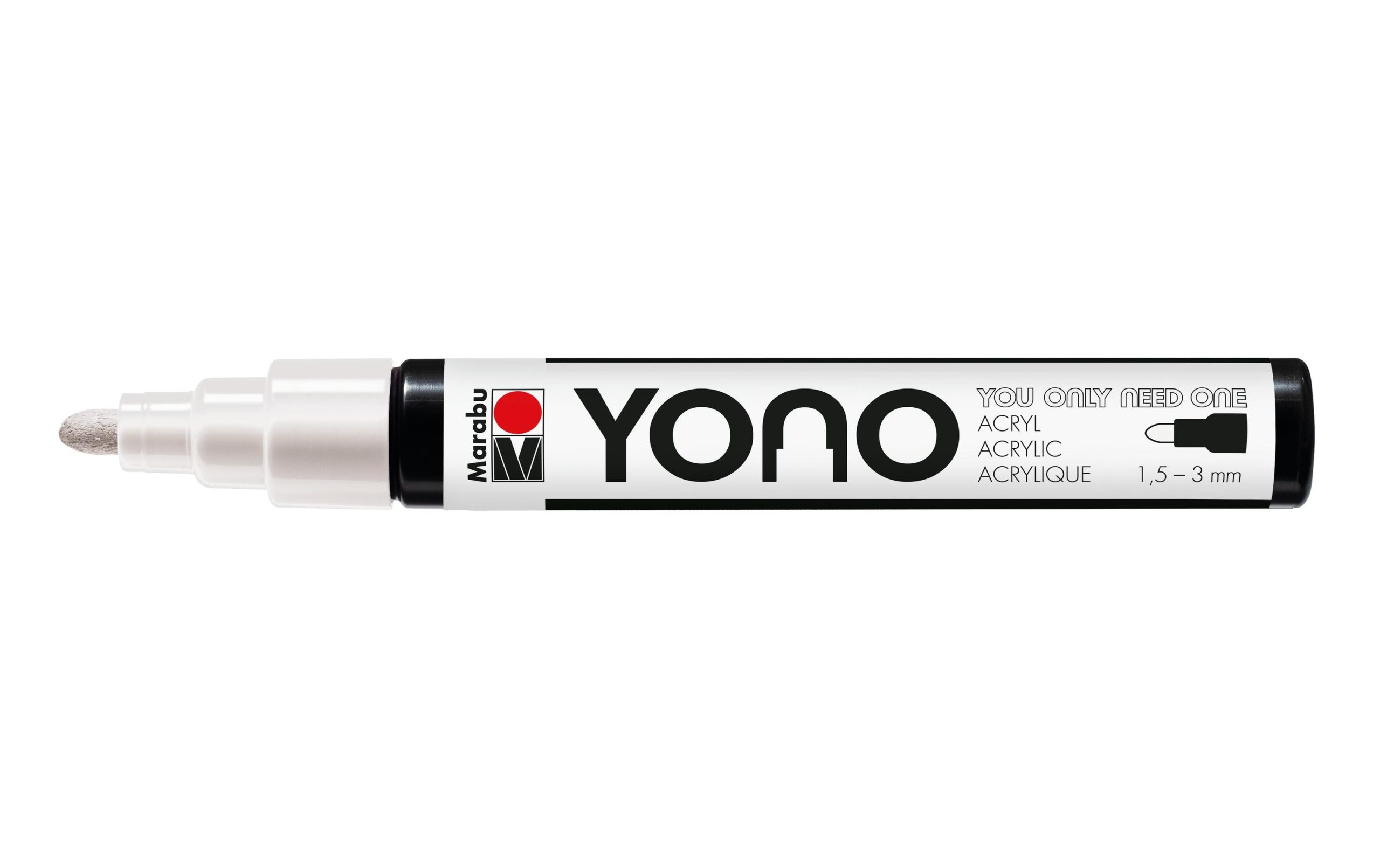 Marabu Acrylmarker YONO 1.5 - 3 mm Weiss 2 197225547 xxl3 scaled