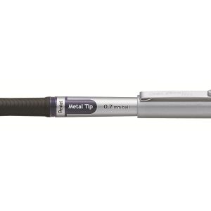 pentel Gelschreiber Liquid EnerGel mit 0.7 mm Metallspitze, Violett