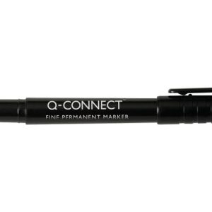 CONNECT Permanent-Marker Fine 1 mm, Schwarz