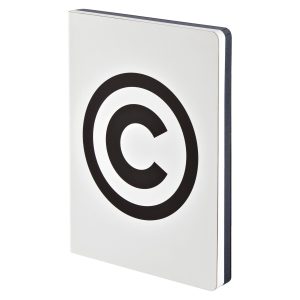 Nuuna Notizbuch Graphic L Copyright, 22 x 16.5 cm, Dot