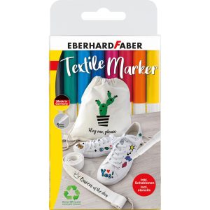 Eberhard Faber Textilmarker 8 Stück
