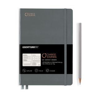 Leuchtturm Notizbuch Change Journal A5, Anthrazit