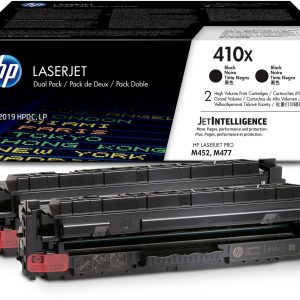HP Toner Nr. 410X (CF410XD) Black 2er-Pack