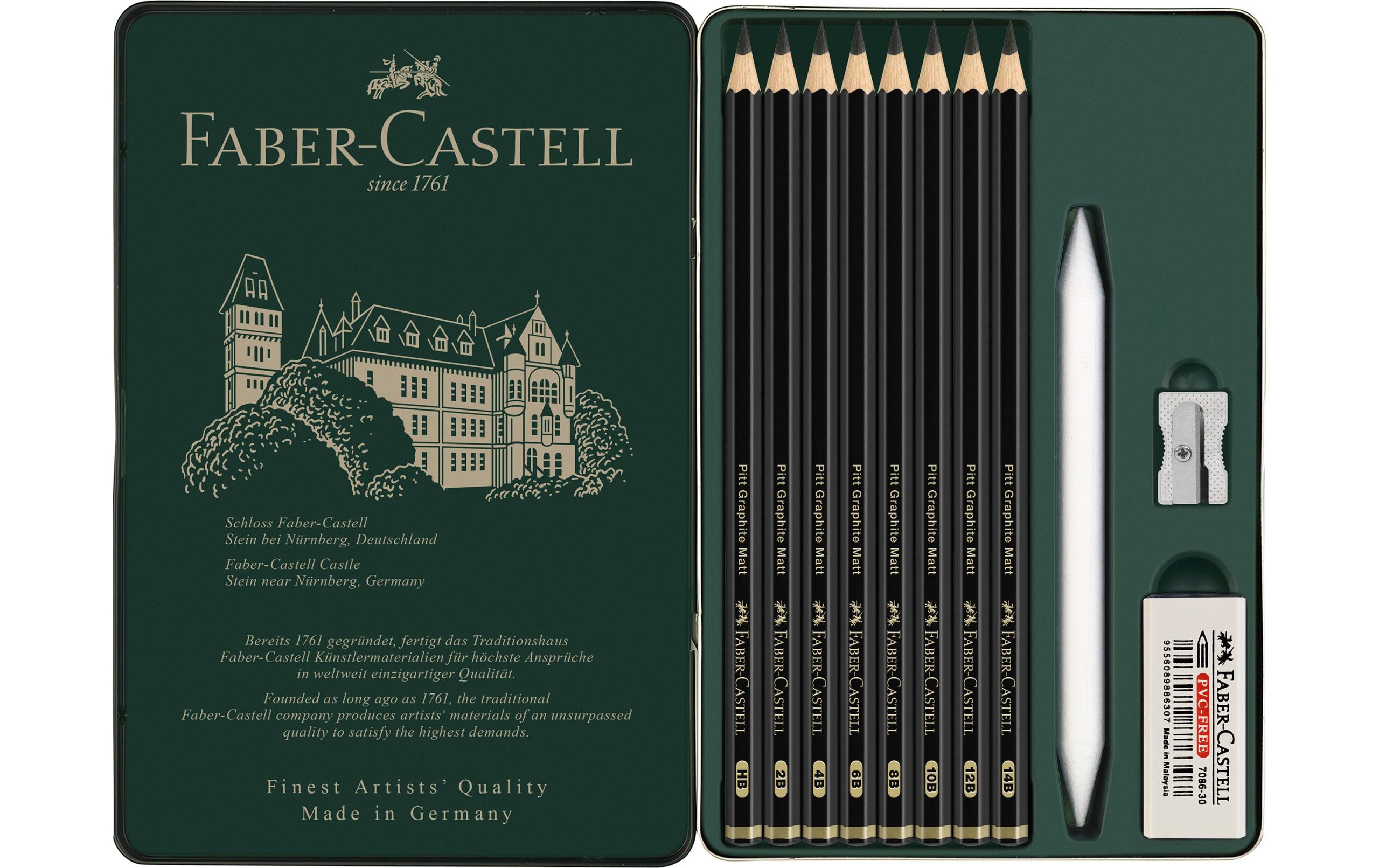 Faber-Castell Graphitstift Graphit-Set Matt 11 Stück 2 204096533 xxl3 scaled