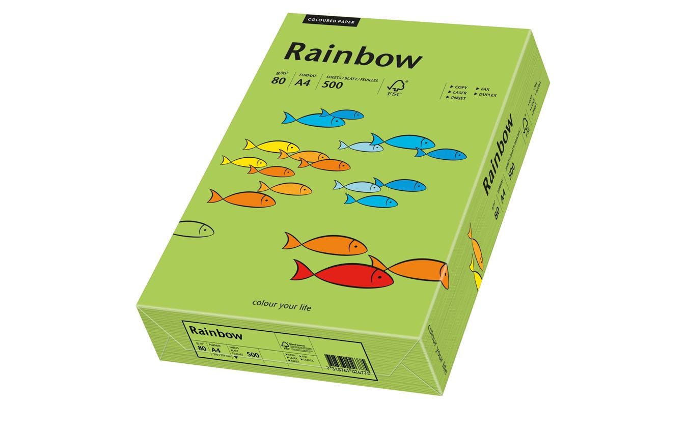 Rainbow Kopierpapier Rainbow 80 g/m² A4, Grün 2