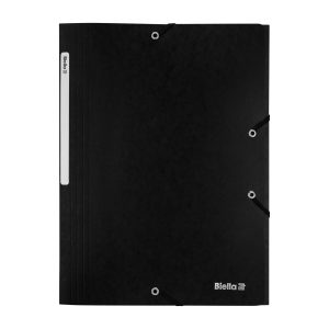 Biella Gummibandmappe A4 Schwarz