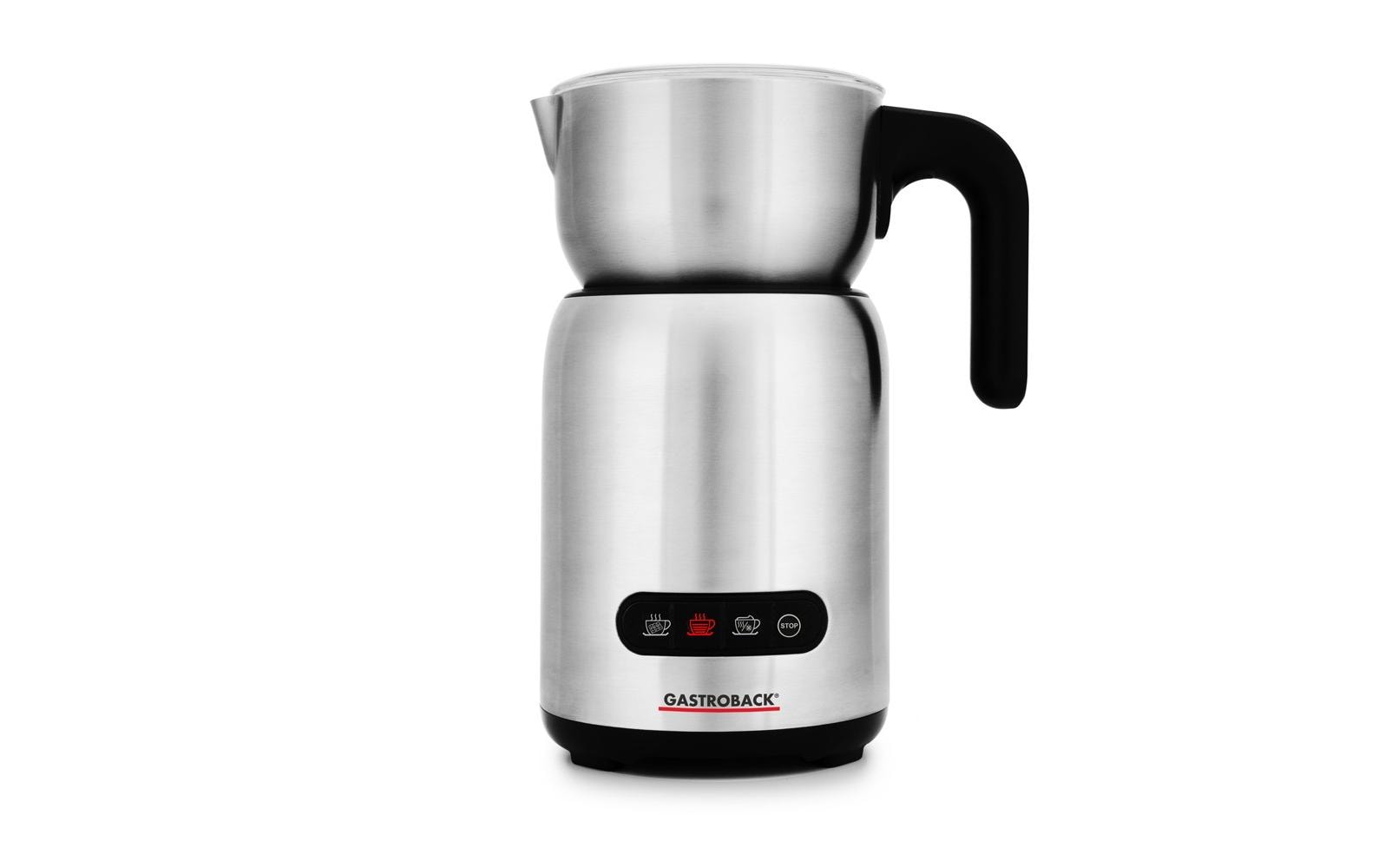 Gastroback Milchschäumer Design Milk & Chocolate Advanced Silber 3 Gastroback Milchschäumer Design Milk & Chocolate Advanced Silber