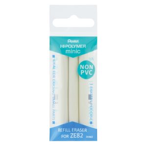 pentel Ersatzradiergummi für Clic Eraser Weiss