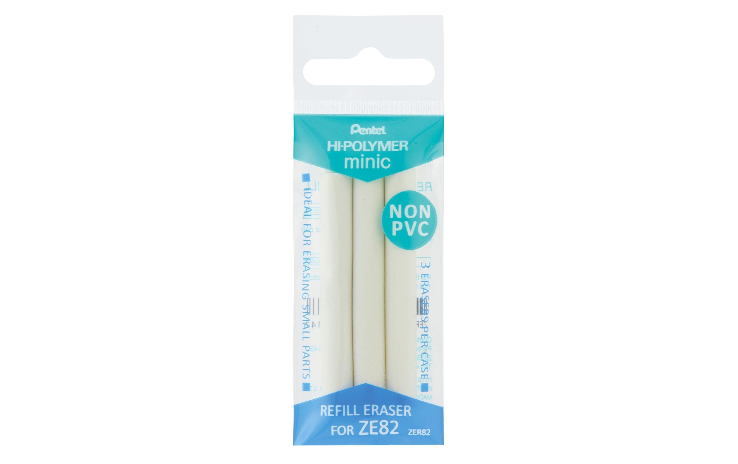 pentel Ersatzradiergummi für Clic Eraser Weiss 3 pentel Ersatzradiergummi für Clic Eraser Weiss